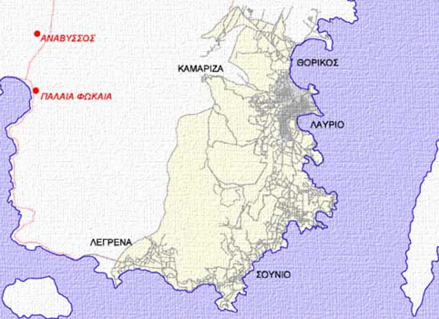 Δημοσιεύθηκαν στην Εφημερίδα της Κυβερνήσεως τρία ΓΠΣ στους Δήμους Λαυρεωτικής και Ωρωπού 