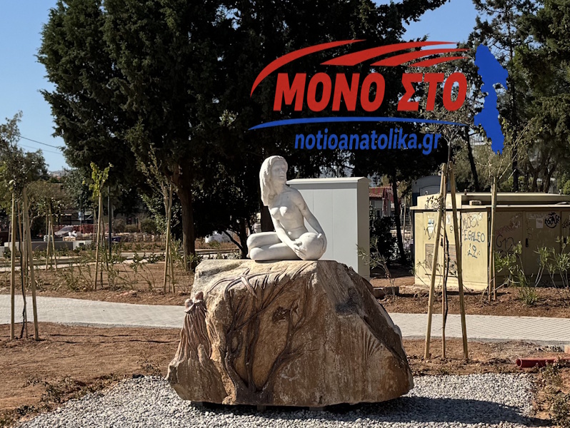 Λαύριο: Η μαρμάρινη γυναικεία μορφή και η ιστορία του δημιουργού της, Κλέωνα Καρκανίδη (Φωτός)