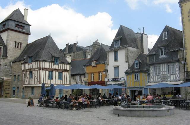 Place Terre au Duc Quimper Bretagne Cornouaille