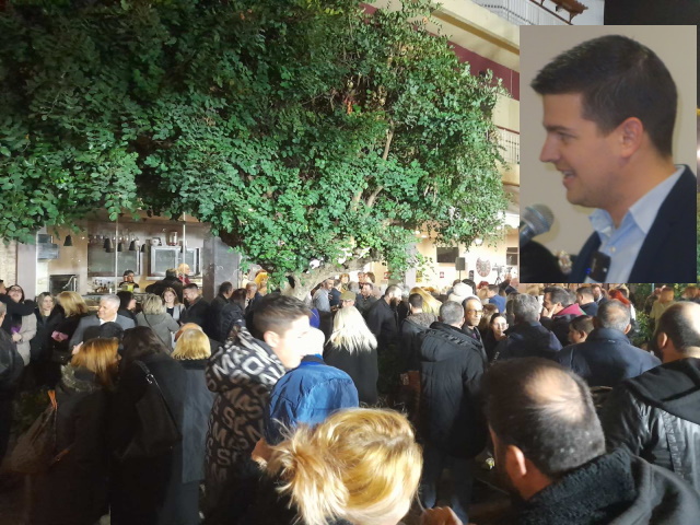 Δ. Παπαχρήστου στην Ανάβυσσο: Ηχηρό μήνυμα νίκης και ανακοίνωση Ακρ. Καρούμπαλη (Βίντεος & Φωτός)