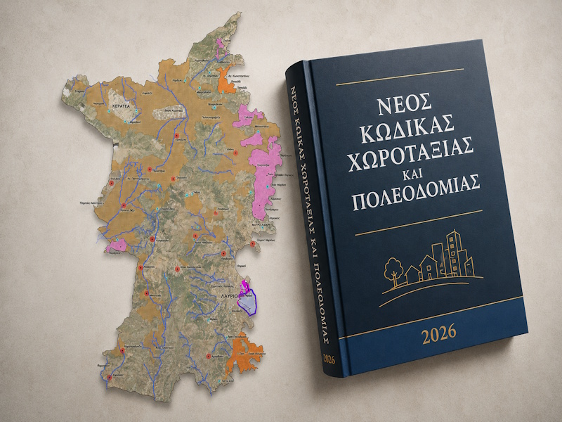 Οικισμοί Δήμου Λαυρεωτικής: Τι σημαίνει ο νέος Κώδικας Πολεοδομίας για χιλιάδες ιδιοκτήτες