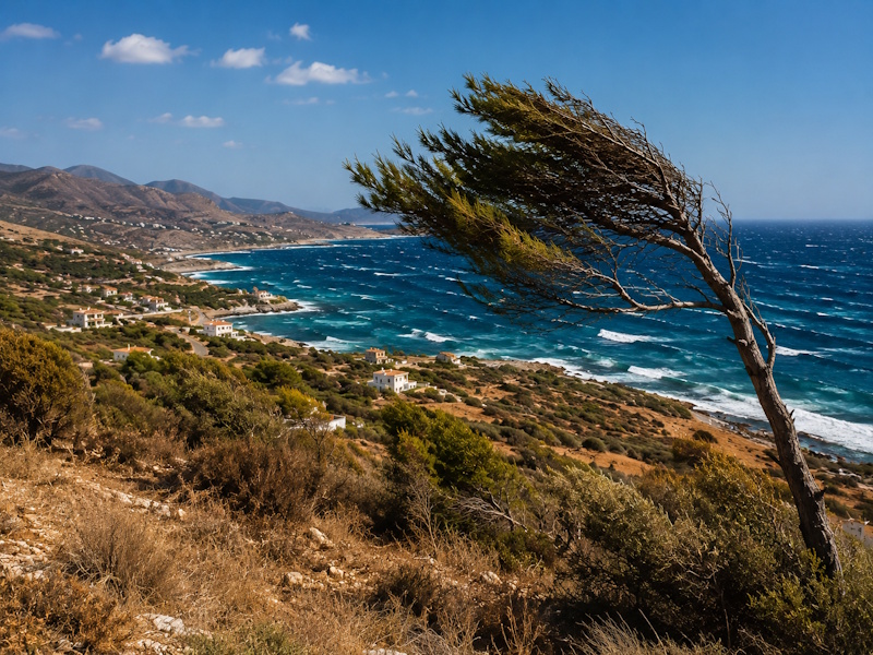 Ισχυρά μελτέμια και αυξημένος κίνδυνος πυρκαγιάς το Σαββατοκύριακο (27 & 28/6) στην Αν. Αττική