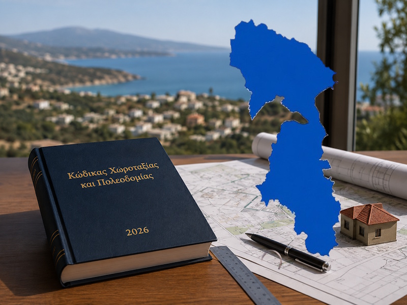Νέος Κώδικας Χωροταξίας και Πολεοδομίας: Τι σημαίνει στην πράξη για τους ιδιοκτήτες της Αν. Αττικής