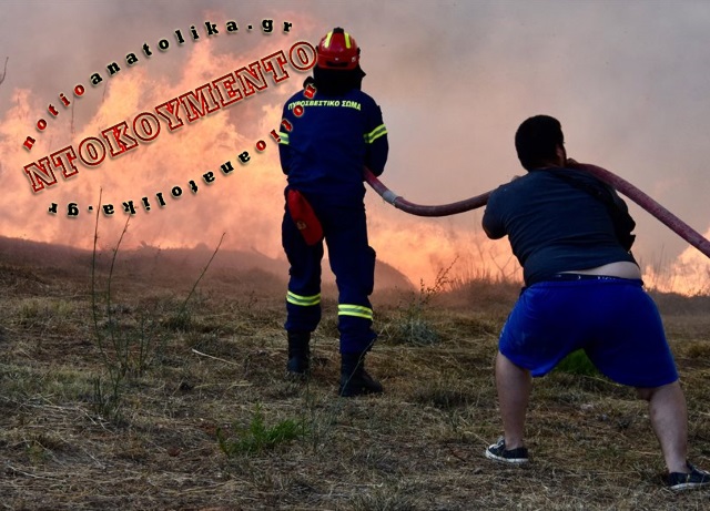 Συγκλονιστική φωτογραφία από την τραγωδία δίχως τέλος στην περιοχή της Ραφήνας!