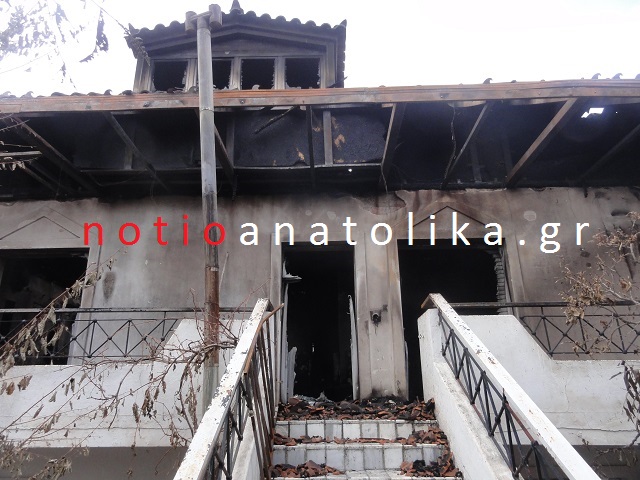 Το δράμα της οικογένειας που έχασε το σπίτι της, από φωτιά, στο Κίτσι Κορωπίου (Φωτός)