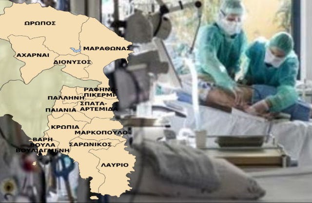 Covid-19: Σπάει τα «ρεκόρ» το ένα μετά το άλλο η Ανατολική Αττική στα κρούσματα