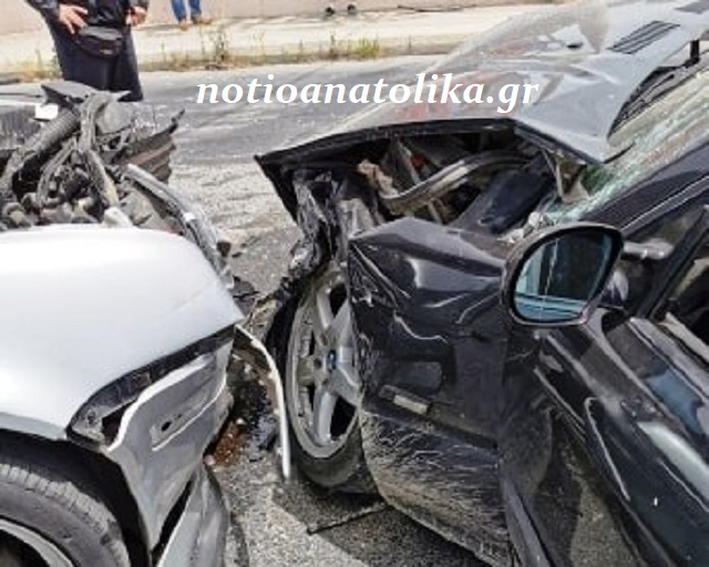 Παραλίγο τραγωδία στο πιο επικίνδυνο σημείο της λεωφόρου Λαυρίου προς Κορωπί - Μαρκόπουλο! (Φωτός)