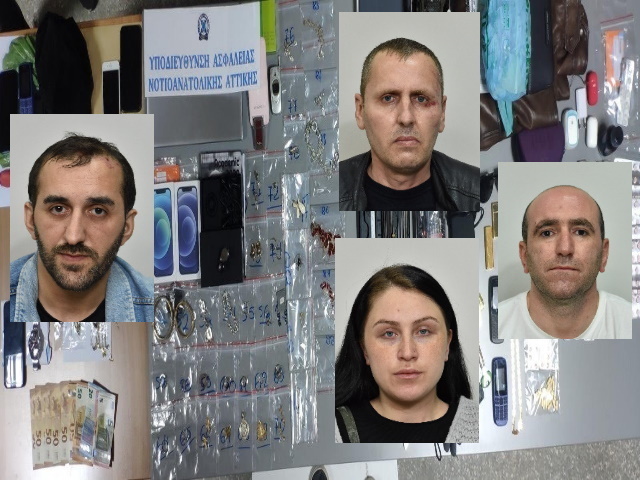 Αυτή είναι η σπείρα των Γεωργιανών που ρήμαζε σπίτια στη Νοτιοανατολική Αττική (Φωτός)