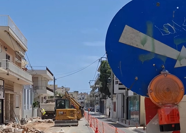 Κορωπί: Ξεκίνησε η ανάπλαση της Βασ. Κων/νου εν μέσω αντιδράσεων από πολίτες και επαγγελματίες