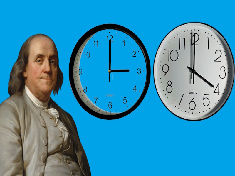 Η «πλάκα» του Φραγκλίνου και η αλλαγή ώρας κάθε Μάρτιο και Οκτώβριο 