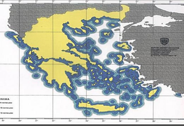Ερωτήματα για την απόφαση αύξησης της αιγιαλίτιδας ζώνης μας μόνο στο Ιόνιο και όχι στο Αιγαίο!