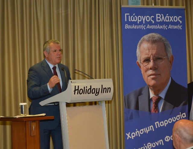 Γ. Βλάχος: Η ψήφος στη ΝΔ σημαίνει σταθερότητα και πρόγραμμα που ν’ ανταποκρίνεται στις ανάγκες της εποχής (Φωτός)