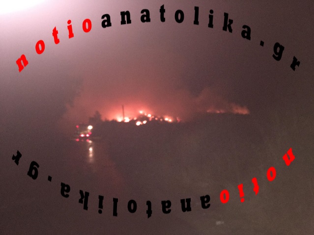 Μαρκόπουλο: Εμπρησμών συνέχεια στην ανεξέλεγκτη χωματερή από ασυνείδητους δίπλα στον Σ.Μ.Α.! 