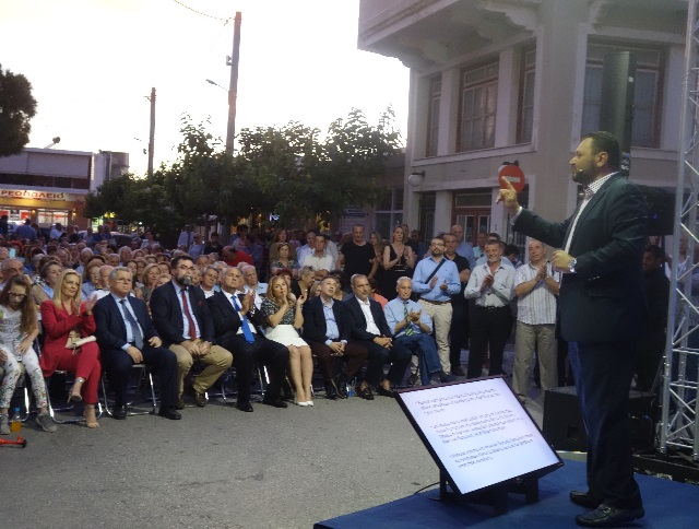 Καλύβια: Κατάθεση ψυχής από τον Γ. Σωφρόνη στη μεγάλη σε πλήθος και πάθος τελική  συγκέντρωση (Βίντεος & Φωτός) 