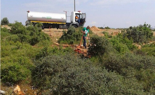 Ανάσα δροσιάς από εθελοντές για το Πεντελικό όρος (ΦΩΤΟ)