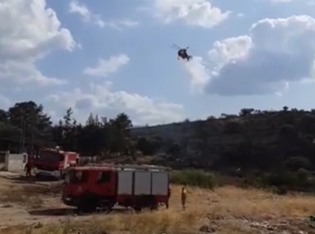 Φωτιά στο Λαγονήσι: Καλά νέα αλλά χρειάζεται ακόμη προσοχή!